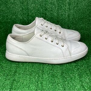 Fitflop Mens Lace Up Lightweight Low Top White Sneaker Shoes Size US 10